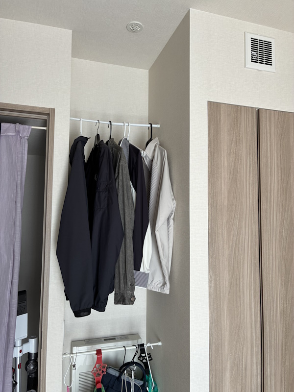 1施工前ハンガー